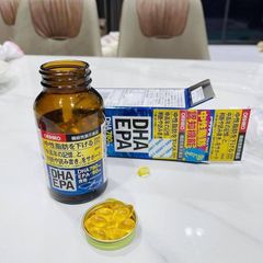 Viên uống Orihiro DHA EPA tốt cho não bộ, thị lực hộp 180 viên
