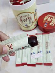 Thạch Hồng Sâm Sanga Kid Korean Red Ginseng Jelly 30 gói x 20g