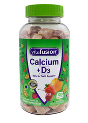 Kẹo Dẻo Vitamin người lớn Calcium+D3 500mg 100 viên, Mỹ