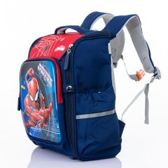 Balo chống gù hình người nhện màu đỏ phối xanh dương TT LIFE 111-3