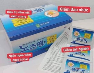 Viên uống Hỗ Trợ Giảm Viêm Xoang Nosepen 90 Gói Hàn Quốc