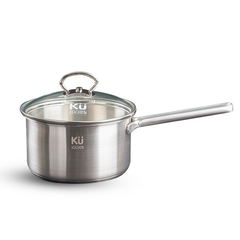 Bộ Nồi Inox KUCHEN 5 Món Hàn Quốc - Chất Liệu Thép Không Rỉ 304, Bề Mặt Sáng Bóng, Bền Bỉ, Dùng Cho Tất Cả Các Loại Bếp