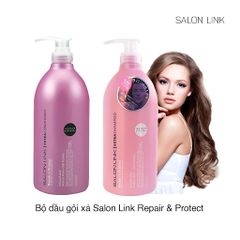 Bộ Dầu Gội Xả Salon Link Extra 1000ml Nhật Bản - Phục Hồi Tóc Hư Tổn, Khô Xơ, Dưỡng Làm Suôn Mượt Tại Nhà