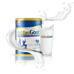 Golden G.o.u.t Sữa Non Hổ Trợ Bổ Sung Dinh Dưỡng Cho Người Bị Gút
