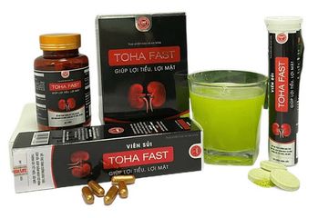 Viên Uống Toha Fast Giúp Giảm Sỏi