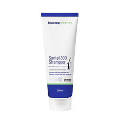 Dầu Gội Santal 300 Biocare Pharma - Giảm Gàu, Ngăn Ngừa Nấm, Dưỡng Tóc Mượt Mà, 200ml