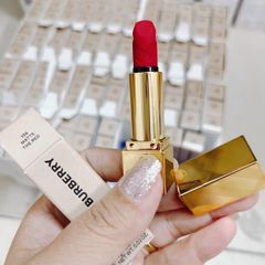 (106) Son Burberry matte the red  mini lì siêu mịn mượt Anh Quốc