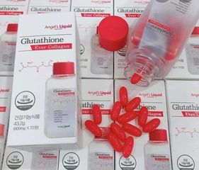 Viên uống trắng da Glutathione Ever Collagen Hàn Quốc lọ 72 viên