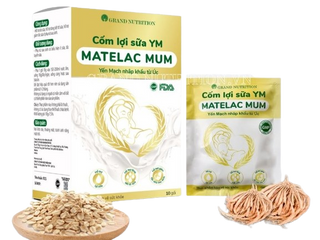 Cốm Lợi Sữa YM Matelac Mum – Hỗ Trợ Tăng Tiết Sữa