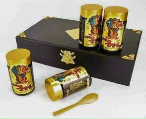 Cao Hồng Sâm Hàn Quốc Kanghwa Hộp Gỗ 250g x 4 Lọ - Thực Phẩm Bảo Vệ Sức Khỏe, Tăng Cường Đề Kháng, Giảm Căng Thẳng
