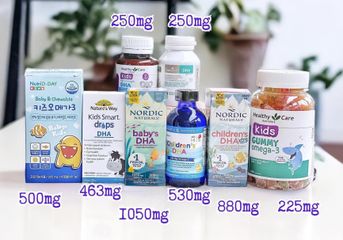 Nordic Baby's DHA + vitamin D3 nội địa Mỹ