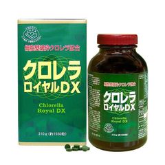 Viên uống Tảo lục Chlorella Royal DX màu xanh Nhật Bản 1550 viên