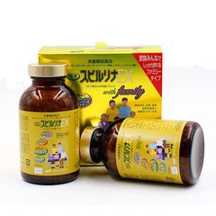 Tảo Xoắn Vàng Spirulina EX Family Nhật Bản - Viên Uống Bổ Sung Dinh Dưỡng, Tăng Cường Sức Khỏe, Làm Đẹp Da, Dinh Dưỡng Thiết Yếu 50 Loại