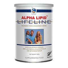 Sữa non Alpha Lipid Lifeline 450g - Tăng cường hệ miễn dịch, bổ sung canxi và lợi khuẩn cho sức khỏe toàn diện