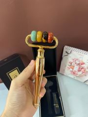 Thanh Lăn Mặt Massage 4 Màu Đá Tự Nhiên Whoo - Thiết Bị Làm Đẹp Chăm Sóc Da, Trẻ Hóa, Giảm Nhăn, Săn Chắc Khuôn Mặt