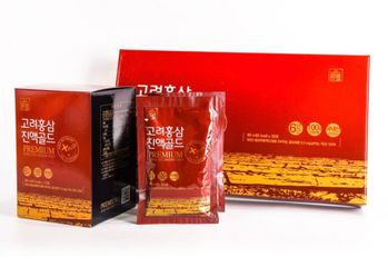 Nước hồng sâm Daedong Hàn Quốc 100% nguyên chất hộp 80ml x 30gói