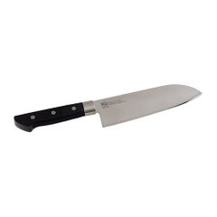 Dao Đa Năng Santoku Nhật Bản KU JN165 - Dao Thép Molybdenum Không Gỉ, Thiết Kế Sang Trọng, Độ Cứng 59HRC, Dùng Cắt Thực Phẩm Chính Xác