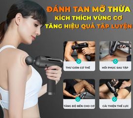 Súng massage toàn thân Okachi Luxury JP-i5 Pro