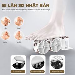 Máy massage chân Nhật Bản OKACHI JP-820 (4 motor)