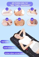 Nệm Massage Toàn Thân nhiệt và hồng ngoại OKACHI JP-M799