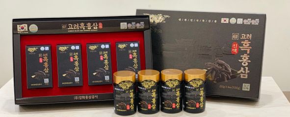 Cao hắc sâm Kanghwa Hàn Quốc set 4 lọ x 250g