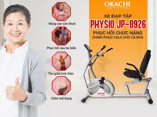 Xe đạp tập thể dục người cao tuổi Okachi physio JP-8926