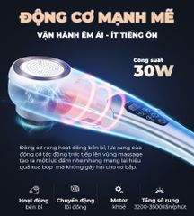 Máy Massage Cầm Tay Pin Sạc Okachi JP-620E - Thiết Bị Massage Hồng Ngoại Giảm Đau, Dễ Sử Dụng, Thích Hợp Mọi Nơi