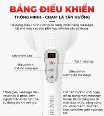 Máy Massage Cầm Tay OKACHI JP-530E - Thiết Kế Tiện Lợi, 5 Chế Độ Massage, Pin Sạc Linh Hoạt, Công Nghệ Nhật Bản, Thư Giãn Tối Đa Tại Nhà