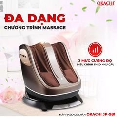 Máy Massage Chân Chuyên Sâu 4D Okachi JP-981 (Cao cấp)