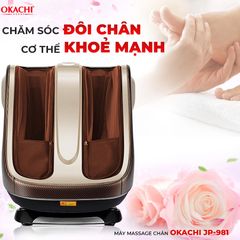 Máy Massage Chân Chuyên Sâu 4D Okachi JP-981 (Cao cấp)