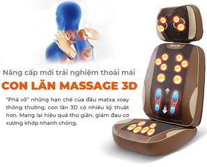 Đệm Massage Toàn Thân OKACHI JP-A80 - Thiết Bị Massage 3D Hồng Ngoại Chất Lượng Cao, Thư Giãn Giảm Đau Nhức, Công Nghệ Nhật Bản