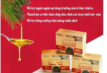Tinh Dầu Thông Đỏ SMS Bio Pharm Red Pine Jeok Song Won 180 Viên - Tăng Cường Sức Khỏe Hàn Quốc, Chống Lão Hóa Tốt Nhất