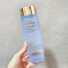 Nước Hoa Hồng Estee Lauder Perfectly Clean Fresh 400ML - Toner Dưỡng Ẩm, Phục Hồi Đàn Hồi Da, Trị Mụn, Tươi Mát