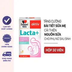 Viên uống tăng cường bài tiết sữa mẹ Aktiv Lacta+ Hộp 30 viên
