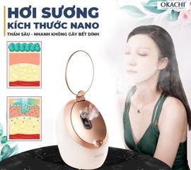 Máy xông hơi mặt OKACHI OG-2886 Cao cấp (Tích hợp gương)