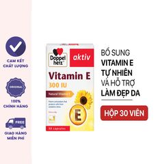 Viên uống bổ sung Vitamin E Doppelherz Activ Vitamin E Hộp 30 viên