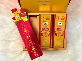 Tinh chất hồng sâm Daedong Hàn Quốc Premium (30 gói x 10ml) - Tăng cường sức khỏe, nâng cao miễn dịch và cải thiện trí nhớ