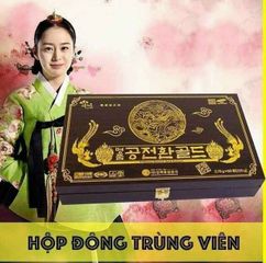 Viên Đông trùng hạ thảo Kanghwa Health Korea hộp gỗ 60 viên - Tăng cường sức khỏe, hỗ trợ miễn dịch và giảm stress