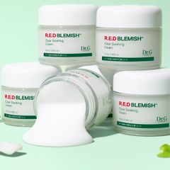 Kem Dưỡng Dr.G R.E.D Blemish Clear - Kem Làm Dịu Da Dầu Mụn Giúp Phục Hồi & Cung Cấp Độ Ẩm, Dung Tích 30ml & 70ml