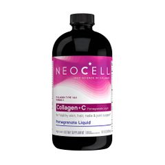 [Mẫu Mới] Nước Collagen Lựu Neocell + C 4000mg 473ml, Mỹ