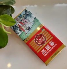 Sâm Khô Nguyên Củ Hộp Thiếc Hàn Quốc - Hồng Sâm 6 Năm Tuổi 300g, Giúp Bồi Bổ Sức Khỏe và Cải Thiện Giấc Ngủ