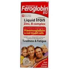 Bổ sắt Vitabiotics Feroglobin B12 Liquid Iron 200ml