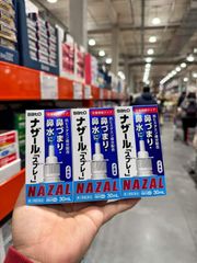 Xịt Nazal hỗ trợ cải thiện viêm xoang và viêm mũi dị ứng - Dung dịch xịt mũi 30ml từ Nhật Bản cho trẻ em từ 7 tuổi
