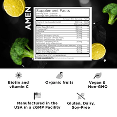 Viên uống tự sinh collagen Codeage Amen Vegan
