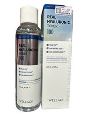 Nước Hoa Hồng Cấp Ẩm Real Hyaluronic Toner 100 Wellage 200ml