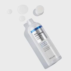 Nước Hoa Hồng Cấp Ẩm Real Hyaluronic 100 Wellage 200ml - Toner Dưỡng Ẩm Sâu, Làm Dịu Da Kích Ứng, Giúp Da Căng Mịn Rạng Rỡ