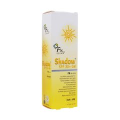 Kem Chống Nắng Fixderma Shadow SPF 30+ Gel - Bảo Vệ Da Nhạy Cảm, Không Nhờn, Dưỡng Ẩm, Phù Hợp Mọi Loại Da