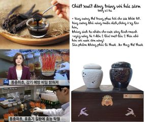 Cao Hắc Sâm Đông Trùng Hạ Thảo 500g x 2 Hũ Sứ Hàn Quốc - Tăng Cường Sức Đề Kháng, Cải Thiện Giấc Ngủ, Giảm Stress