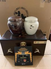 Cao Hắc Sâm Đông Trùng Hạ Thảo 500g x 2 Hũ Sứ Hàn Quốc - Tăng Cường Sức Đề Kháng, Cải Thiện Giấc Ngủ, Giảm Stress
