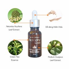 Serum Giảm Mụn Acnes NANOPHY 20ml - Ngừa Sẹo, Mờ Thâm, Giảm Sưng Đặc Trị Mụn Trứng Cá và Mụn Đầu Đen - Đến Từ Nhật Bản